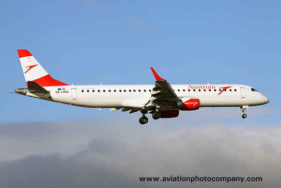 Austrian Airlines Embraer ERJ-195 OE-LWQ (2017)