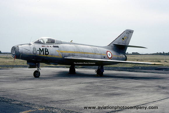 French Air Force EC1/8 Dassault Mystere 4A 278/8-MB (1983)