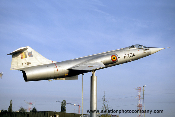 Belgian Air Force Lockheed F-104G Starfighter FX-94 displayed at Florennes (2010)