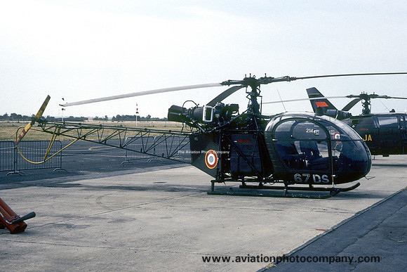 French Air Force EH67 Sud Alouette II 214/67-DS (1980)