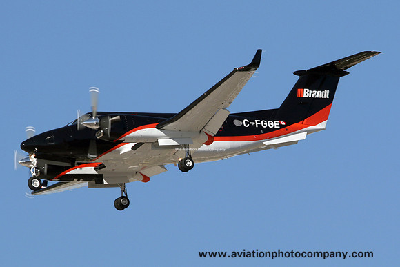 Brandt Beech Super King Air 300 C-FGGE at Las Vegas (2016)
