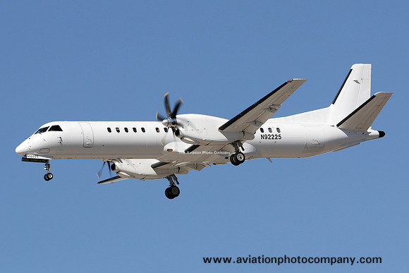 US Department of Justice SAAB 2000 N92225 at Las Vegas (2016)
