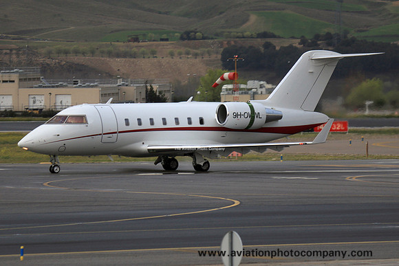 Comlux Aviation Malta Bombardier Challenger 605 9H-OWL (2017)