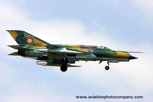 Romanian Air Force BA 86 Mikoyan MiG-21MF Lancer-A 6002 (2006)
