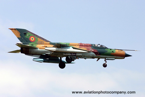 Romanian Air Force BA 86 Mikoyan MiG-21MF Lancer-A 6003 (2006)