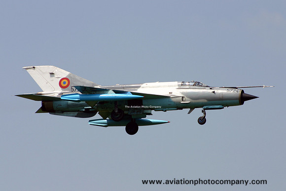 Romanian Air Force BA 86 Mikoyan MiG-21MF Lancer-C 5724 (2006)