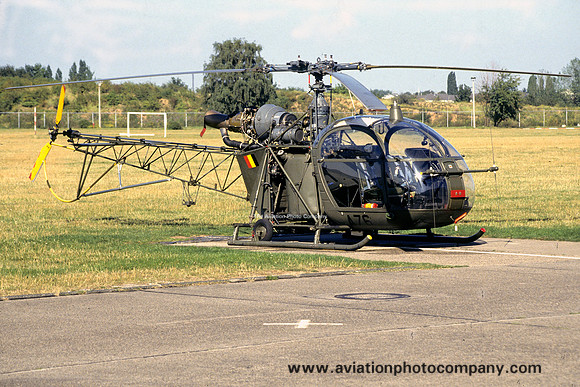 Belgian Army Sud Alouette II A-76 (1991)