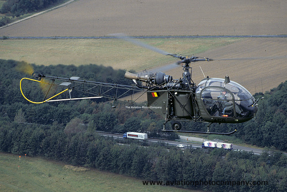 Belgian Army 16 Sml Sud Alouette II A-59 (1991)