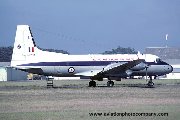 RAAF 32 Squadron Hawker Siddeley HS.748-228 A10-608 (1988)