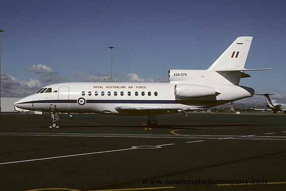 RAAF 34 Squadron Dassault Falcon 900 A26-074 (1990)