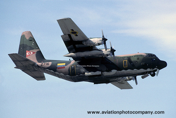 Venezuelan Air Force Lockheed C-130E Hercules 2716 (1992)
