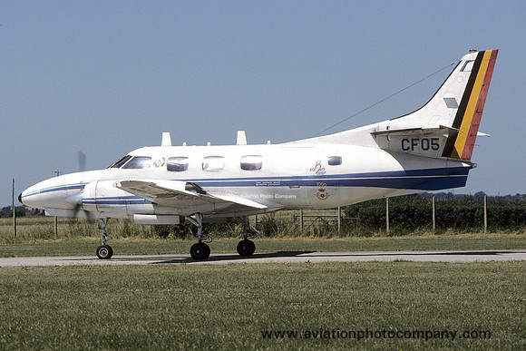Belgian Air Force 15 Wing Swearingen Merlin III CF-05 (1992)