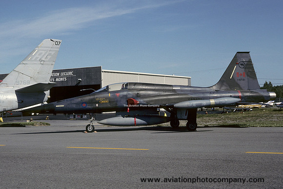 Canadian Air Force 419 Squadron Canadair CF-5A Freedom Fighter 116721 (1992)