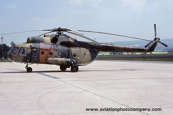 German Army HFW80 Mil Mi-8T Hip 93+81 (1991)