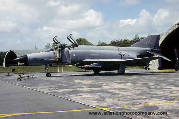 German Air Force JG71 McDonnell F-4F Phantom 38+59 (1991)