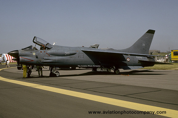 French Navy 12F Chance F-8E Crusader 29 (1992)