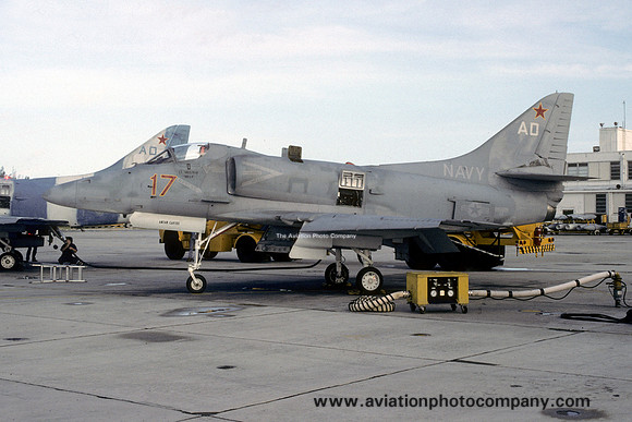 US Navy VF-45 Douglas A-4E Skyhawk 149651/AD-17 (1989)