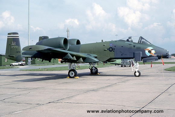 USAF 10 TFW Fairchild A-10A Thunderbolt 81-0979/AR (1989)