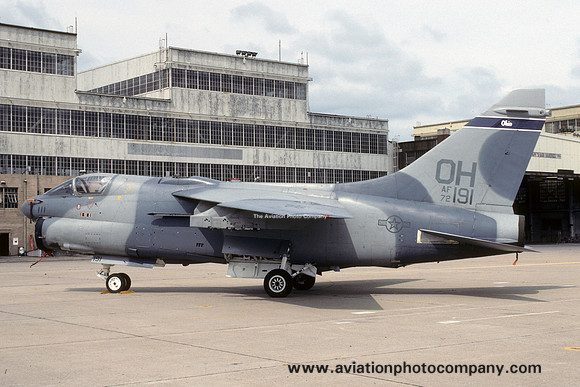 USAF Ohio ANG 166 TFS LTV A-7D 72-0191/OH (1989)