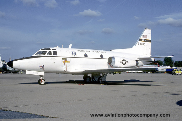 USAF AFSC 4950 TW North American T-39A Sabreliner 62-4463 (1989)