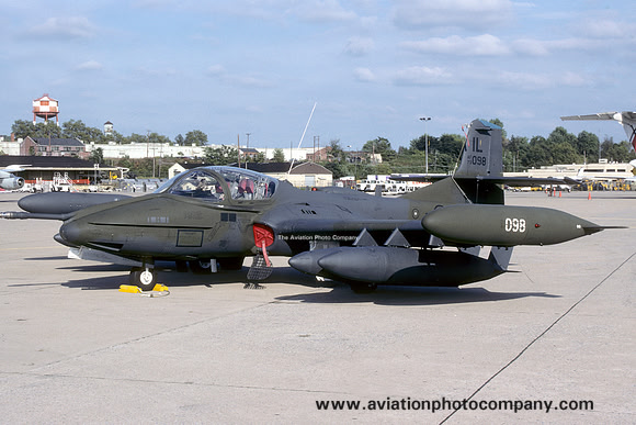 USAF Illinois ANG 169 TASS Cessna OA-37B Dragonfly 73-1098/IL (1989)