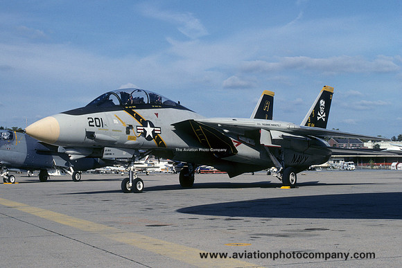 US Navy VF-84 Grumman F-14A Tomcat 162702/AJ-201 (1989)