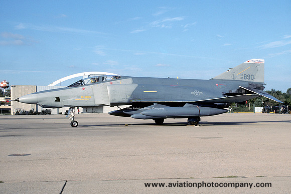 USAF Nevada ANG 192 TRS McDonnell RF4C Phantom 65-0890 (1989)