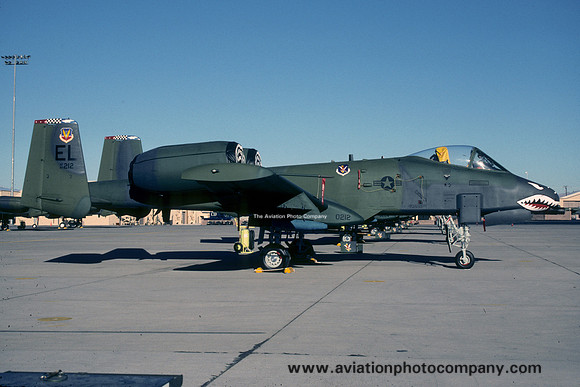 USAF 23 TFW Fairchild A-10A Thunderbolt 80-0212/EL (1989)