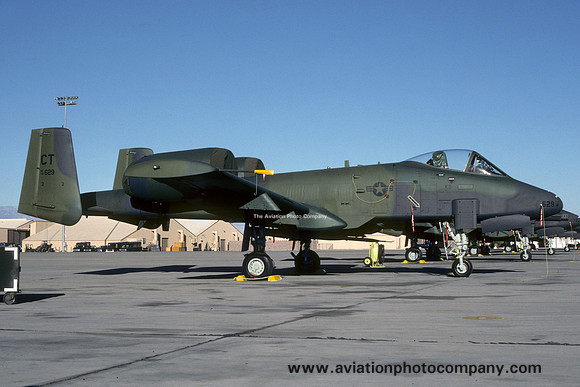 USAF Connecticut ANG 118 TFS Fairchild A-10A Thunderbolt 78-0629/CT (1989)