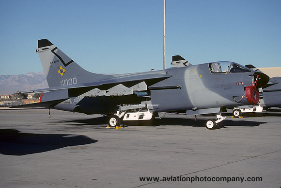 USAF New Mexico ANG 188 TFS LTV A-7D 73-1000 (1989)