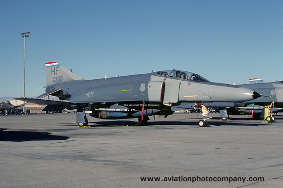 USAF Indiana ANG 113 TFS McDonnell F-4E Phantom 68-0358/HF (1989)