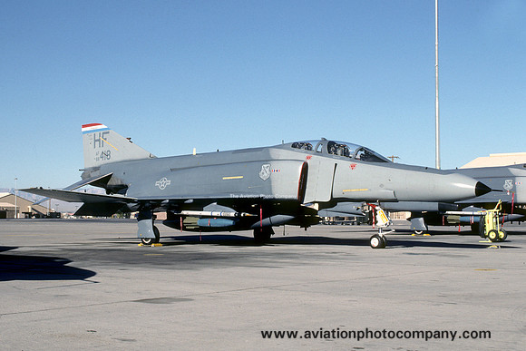 USAF Indiana ANG 113 TFS McDonnell F-4E Phantom 68-0418/HF (1989)