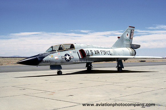 USAF TAWC Convair F-106B Delta Dart 57-2536 (1987)