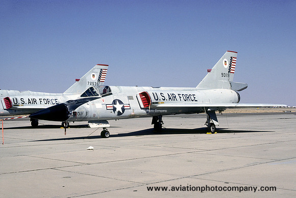 USAF TAWC Convair F-106A Delta Dart 59-0119 (1987)