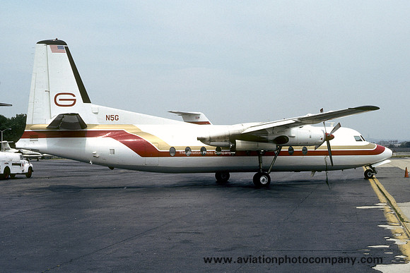 General Tire and Rubber Company Fairchild F-27F N5G (1984)