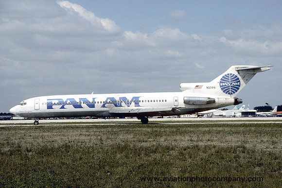Pan American World Airways Boeing 727-295 N371PA (1986)