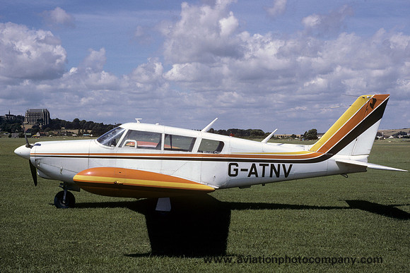 Piper PA-24-260B Comanche G-ATNV at Shoreham (1986)