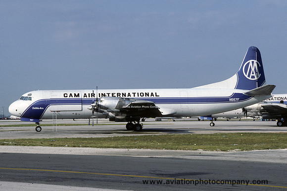 CAM Air International Lockheed Electra N667F (1986)