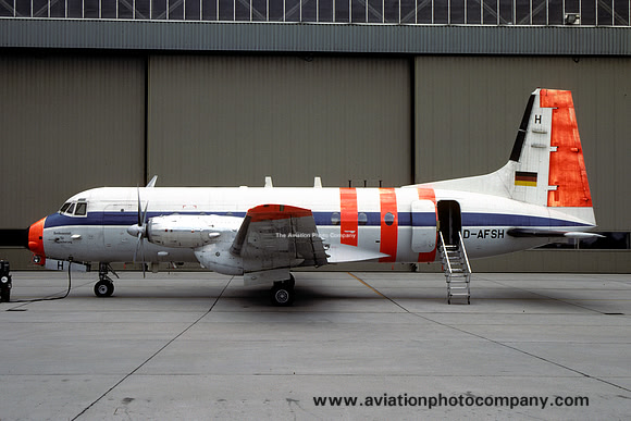 DFS Deutsche Flugsicherung GmbH Hawker Sideley HS.748-244 D-AFSH (1985)