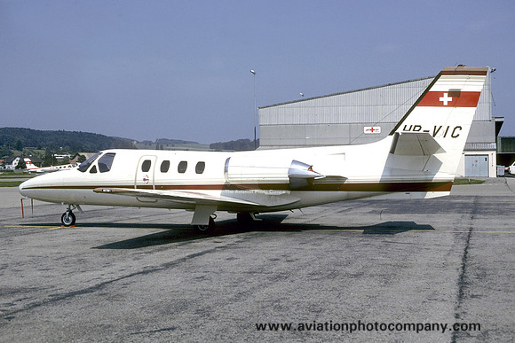 Gruezi Air Services Ltd Cessna 501 Citation I SP HB-VIC (1986)
