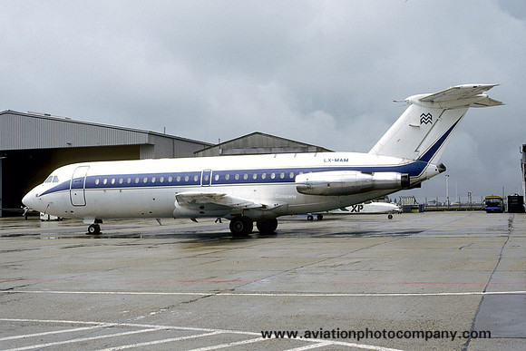 Sheikh Mouaffak Al Midani BAC 111-488 LX-MAM (1986)