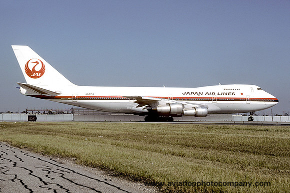 Japan Airlines Boeing 747-246B JA8154 (1986)