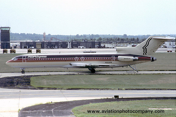 People Express Boeing 727-227A N562PE (1986)