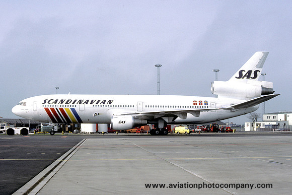 SAS Douglas DC-10-30 SE-DFG (1986)