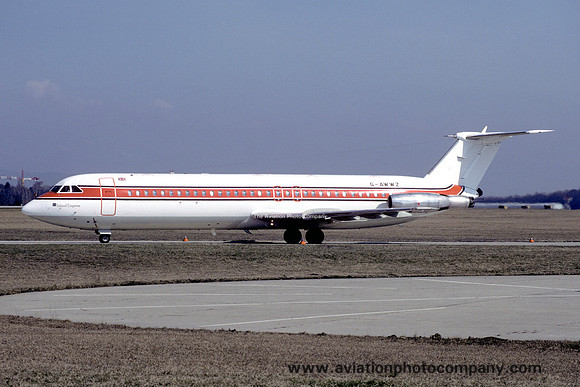 BIA British Island Airways BAC 111-509 G-AWWZ (1988)