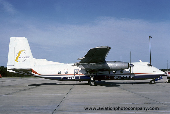 Euroair Handley Page Herald G-BAVX (1986)