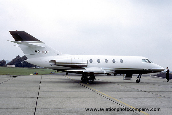 TAG Aviation McLaren Dassault Falcon 20D-5 VR-CBT (1986)