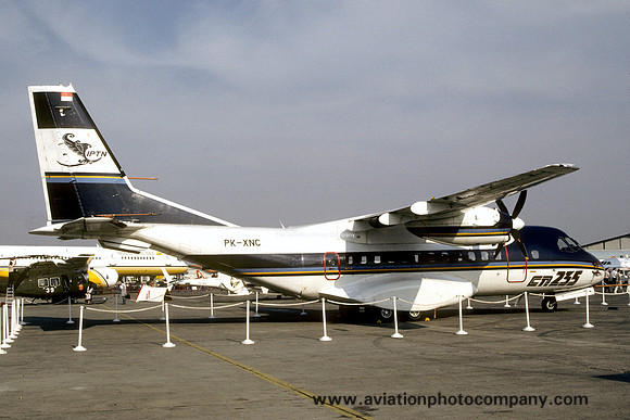 Nurtanio CN.235-200MPA PK-XNC (1986)