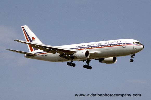 China Airlines Boeing 767-209ER B-1836 (1986)