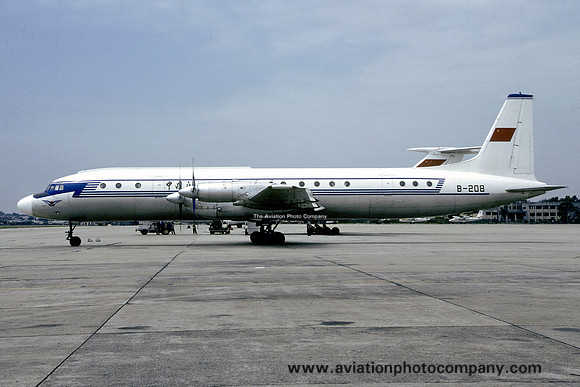 CAAC Ilyushin Il-18 B-208 (1986)